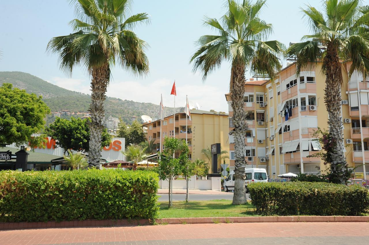 Akman Beach Apart Otel Alanya Eksteriør bilde