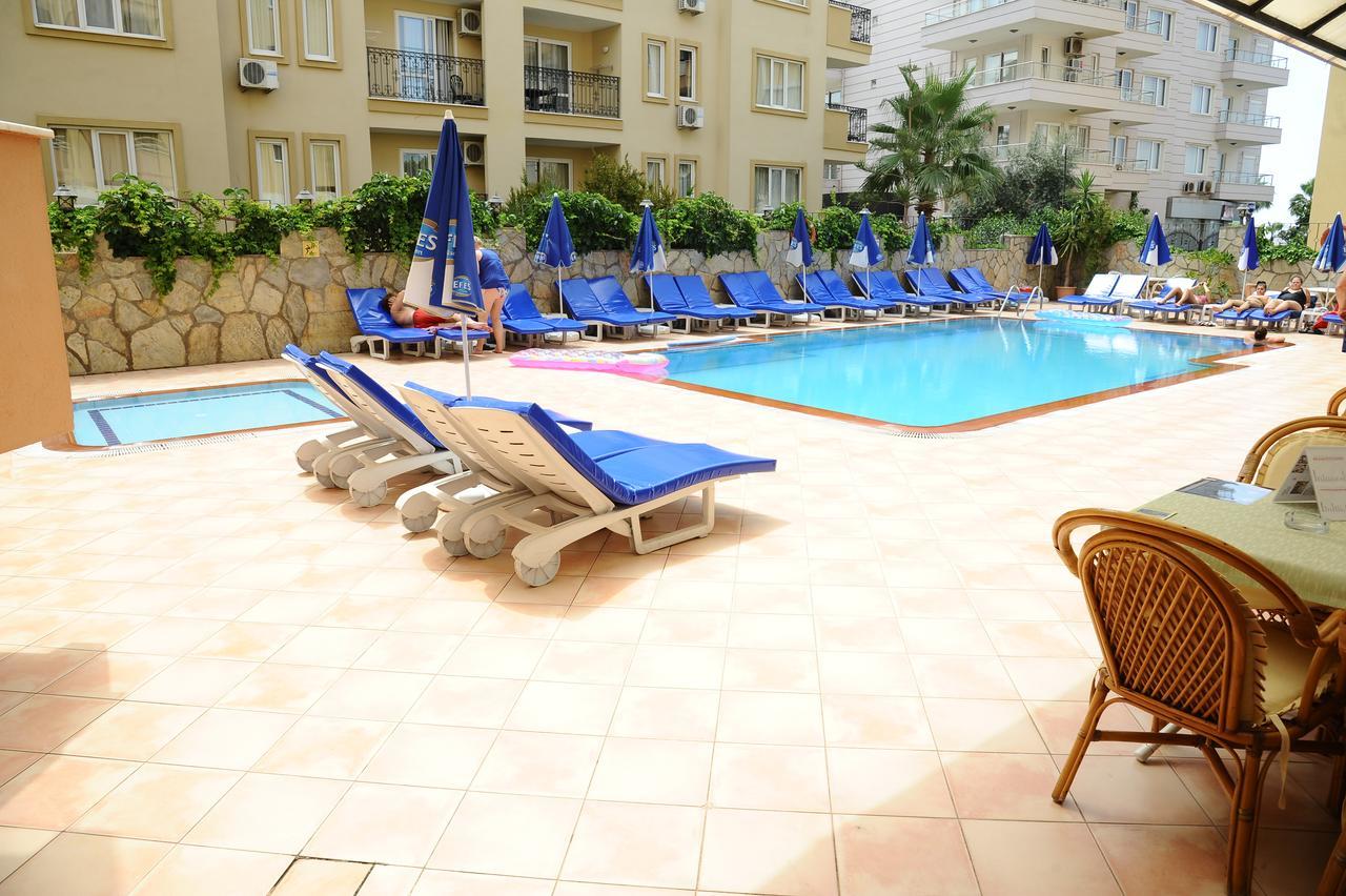 Akman Beach Apart Otel Alanya Eksteriør bilde